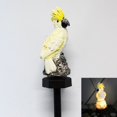 thumbnail image 2 of Solar Parrot Inserting Ground Landscape Light Resin Crafts Garden Light 10 Ft String Lights Indoor, 2 of 5