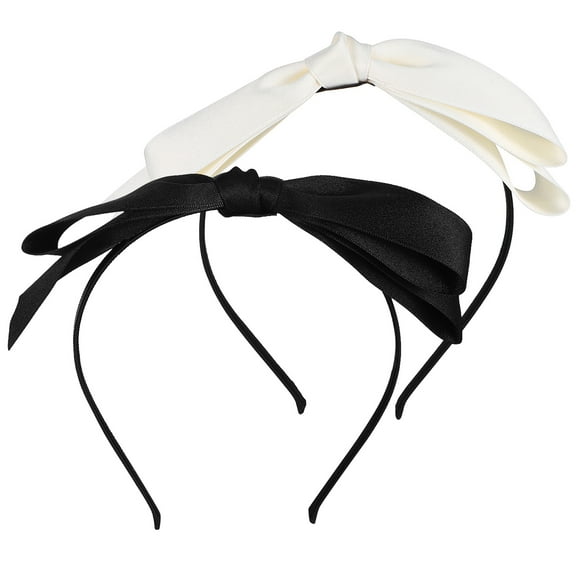 LITINKIMI Headband Black 2Pcs 8.25X6.48X1.53In