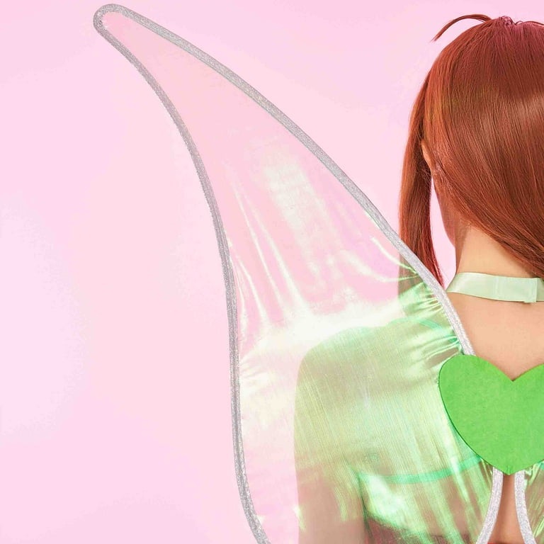 Officially Licensed] Winx Club Flora Costume Outfit with Fairy Wings for  Halloween, M - Walmart.com