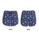 thumbnail image 3 of Balery Funny Skull Flower Pantalones cortos deportivos para mujer con forro y dos bolsillos, elásticos, para entrenamiento, gimnasio, yoga-Small, 3 of 7