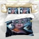 thumbnail image 5 of Úrsula Conjunto de sábanas temático, trío de piezas, cómodo y amigable con la piel, diseño único, regalo de decoración para el hogar para familiares, amigos y fans,135cm *200cm, 5 of 6