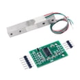 thumbnail image 1 of Load Cell Weight Sensor 1KG 2KG 3KG 5KG 10KG 20KG HX711 AD Module Aluminum Alloy Weighing Pressure Sensor Electronic Scale, 1 of 7
