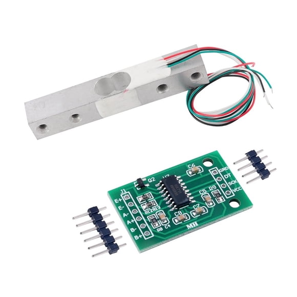 Load Cell Weight Sensor 1KG 2KG 3KG 5KG 10KG 20KG HX711 AD Module Aluminum Alloy Weighing Pressure Sensor Electronic Scale