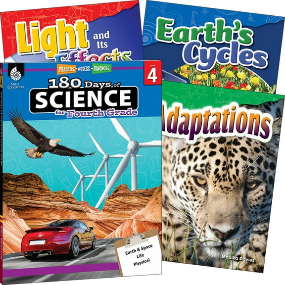 Learn-At-Home: Learn-At-Home: Science Bundle Grade 4: 4-Book Set (Other)