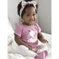 thumbnail image 5 of Gerber Baby Girl Bodysuit, 3-Pack, Sizes Preemie -12 Months, 5 of 11