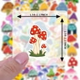 thumbnail image 6 of 35pcs-50pcs Colorful Mushroom Stickers Nature Stationery Stickers Fantasy PVC Stickers for Laptops Suitcases, 6 of 9