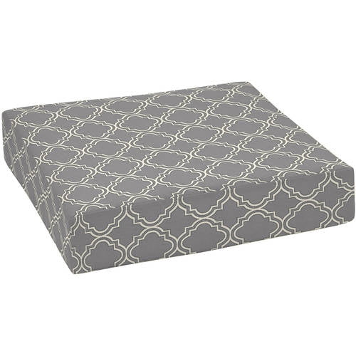 Mainstays Outdoor Patio Deep Seat Bottom Cushion, Multiple Patterns