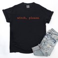 thumbnail image 3 of Witch, Please Typewriter - Women's Garment Dyed Graphic T-Shirt, 3 of 11