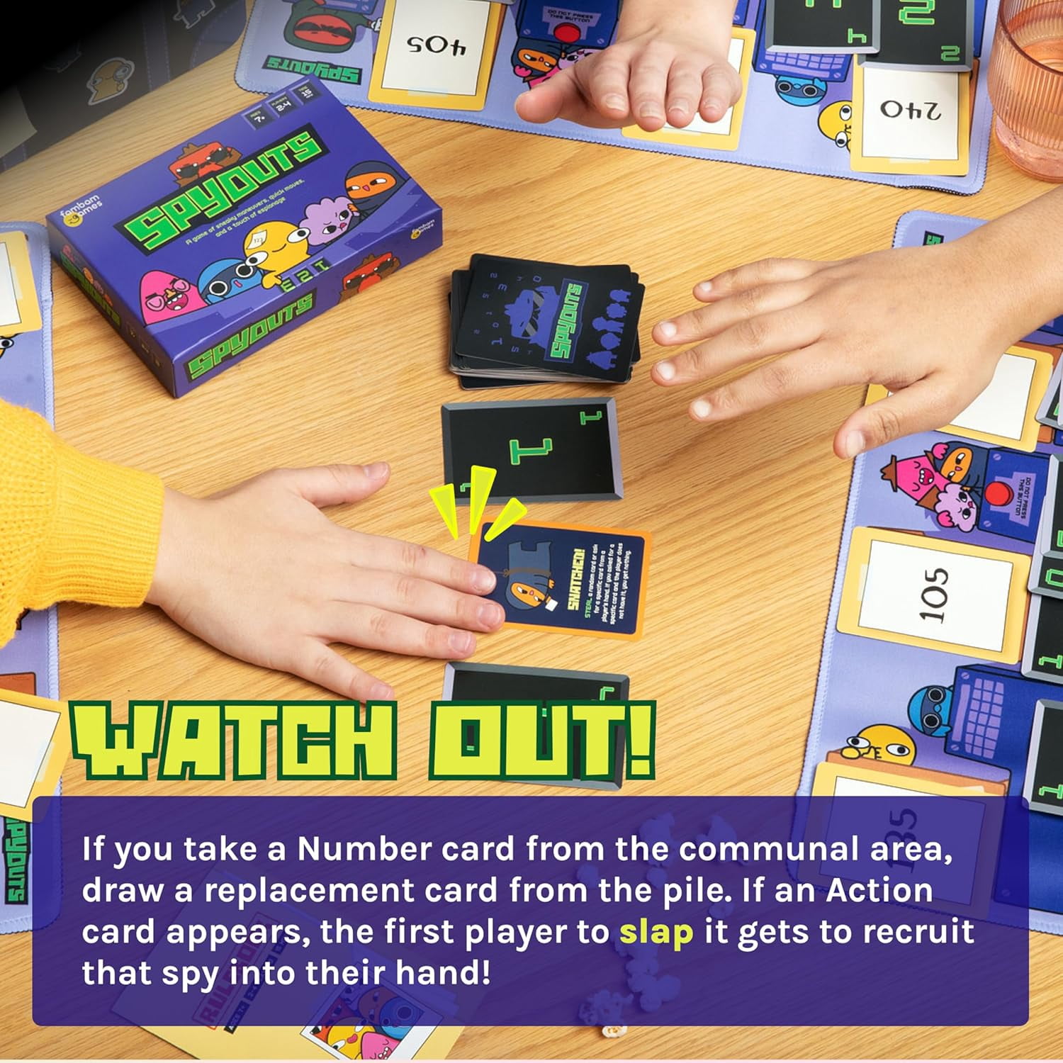 SpyOuts Card Game – a Quick, Fun, Family-Friendly Game for Kids Ages 7 and Up