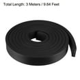 thumbnail image 2 of Unique Bargains Solid Rectangle Rubber Seal Strip 5mm Wide 3mm Thick 1 Meter Long Black, 30mm x 10mm x 9.84ft, 2 of 5