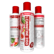 5% Nutrition Rich Piana Liquid L-Carnitine 3150 4 Source Blend with GBB (Watermelon Candy)