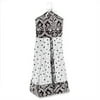 Seed Sprout - Damask Diaper Stacker, Black and White