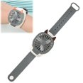 thumbnail image 2 of Creative Lightable Watch Fan Cute Usb Rechargeable Watch Fans 3 Adjustable Speed Portable Wristband Fan With In Colorful Led Light Fans For Travel, 2 of 9