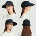 thumbnail image 5 of Sun Hats for Women Wide Brim UV Protection Sun Hat Summer Beach Packable Visor, 5 of 6