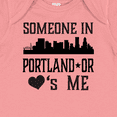 thumbnail image 4 of Inktastic Portland Oregon Someone Loves Me Skyline Boys or Girls Baby Bodysuit, 4 of 5
