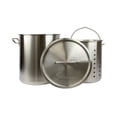 thumbnail image 5 of Chard 24 Qt. Stainless Steel Pot With Strainer Basket, 5 of 5