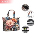 thumbnail image 2 of Pioneer Flower Floral Print Pattern Travel Tote Bags for Women Carry On,Large Weekender Bags for Women Travel,Multi Functional Duffle Bag for Work,Shopping,Sports, 2 of 5