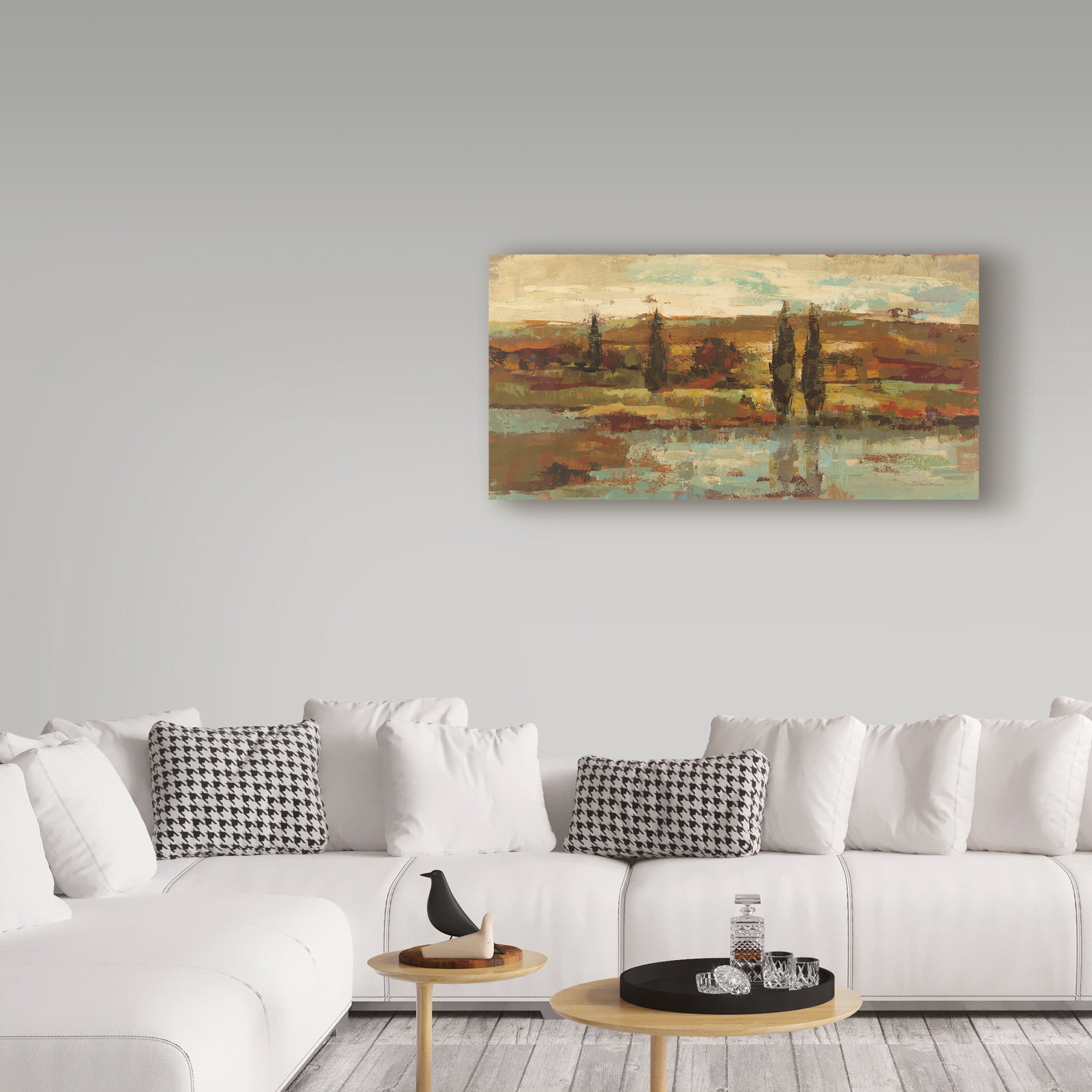 Trademark Fine Art 'Hot Day by the River' Canvas Art by Silvia Vassileva