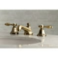 thumbnail image 2 of Kingston Brass KS4463TAL Tudor 8" Widespread Bathroom Faucet, Antique Brass, 2 of 4