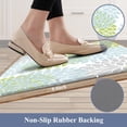 thumbnail image 4 of Anti Fatigue Kitchen Rug Sets 2 Piece Non Slip Kitchen Mats for Floor Cushioned Kitchen Rugs and Mats Waterproof Comfort Standing Mat Runner for Kitchen,Home Office,Sink,Laundry, 4 of 6