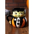 thumbnail image 5 of Transpac Johanna Parker Design Ceramic Mr & Mrs. Frank Halloween Mugs, 5 of 6