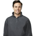 thumbnail image 4 of Tri Moutnain Men's 1/4 Zip Pullover Suede Fleece Sweatshirt Seam pockets 2X 3X 4X, 4 of 5