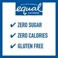 EQUAL 0 Calorie Sweetener, Yellow, Sucralose Sugar Substitute, 0