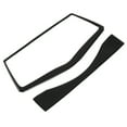 thumbnail image 4 of Navigation Panel Cover Trim, Comfortable Touch Piano Black  Screen Cover Trim Lightweight  For Right Hand Drive Car, 4 of 8