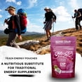 thumbnail image 3 of TeaZa Herbal Energy Pouches Bangin' Black Cherry Flavor, 4 Bags, Made From Tea, 100 Pouches, 3 of 7