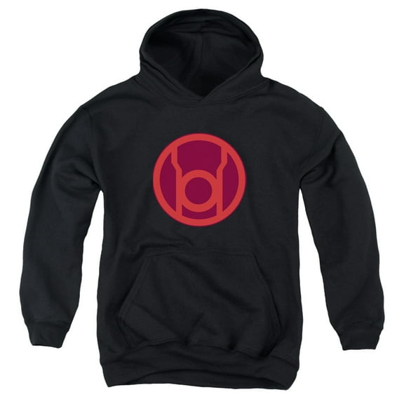 Green Lantern - Red Symbol - Youth Hooded Sweatshirt - X-Large