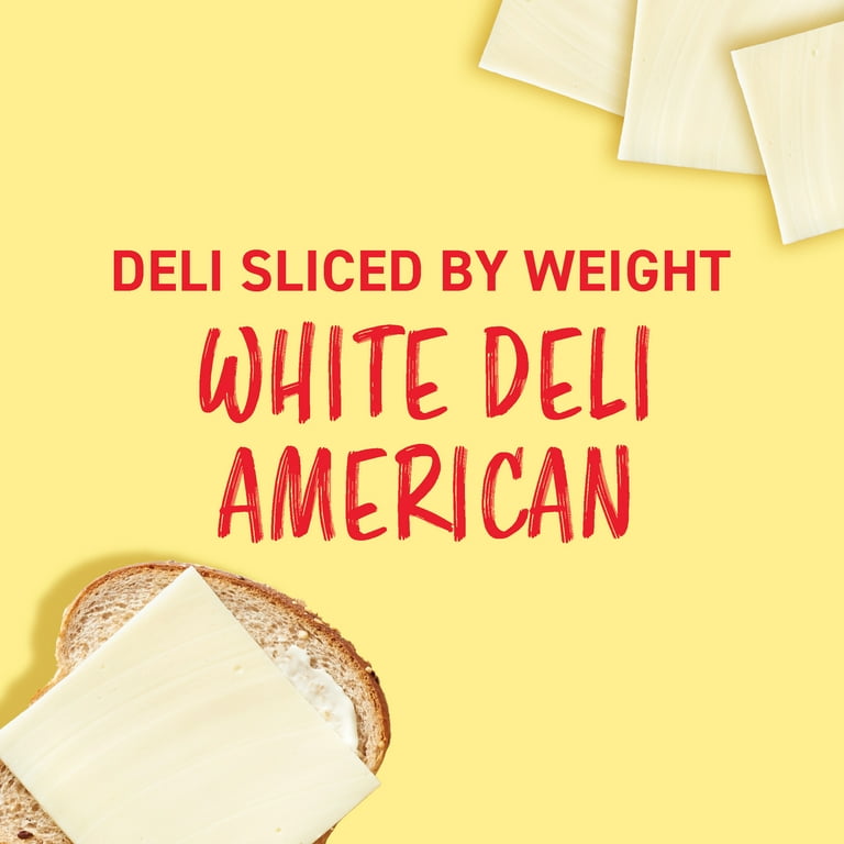 Land O Lakes Refrigerated White Deli American Cheese Product, Sliced to Order (Fresh, Plastic Bag)