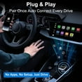 thumbnail image 4 of 2026 Upgraded Wireless CarPlay Adapter - Convert Wired to Wireless 3in1 with Airplay/Android Auto/Carplay for Factory Wired CarPlay Cars, 4 of 7