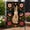 Linen Fabric, variant on FLAGY Size 12x18 Folk Art Garden Flag, Whimsical Nature-Inspired Outdoor Yard Decoration for Spring Porch Lawn Patio Decor, Pole Not Included