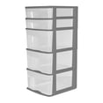 thumbnail image 2 of Cajonera Italhome 5 Niveles Gris, 2 of 3