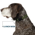 thumbnail image 6 of Nickelodeon Pet Collar, Dog Collar Plastic Buckle, Avatar Last Airbender Earth Element Symbol BlackOlive Green, 9.5 to 13 Inches 1.0 Inch Wide, 6 of 8