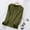 Army Green, variant on Dianli Loungewear Sleepwear Women's Flannel Pullover Top Soft Cozy Thermal Homewear Simple Wearable Top Comfortable Nightshirt Sleep Top