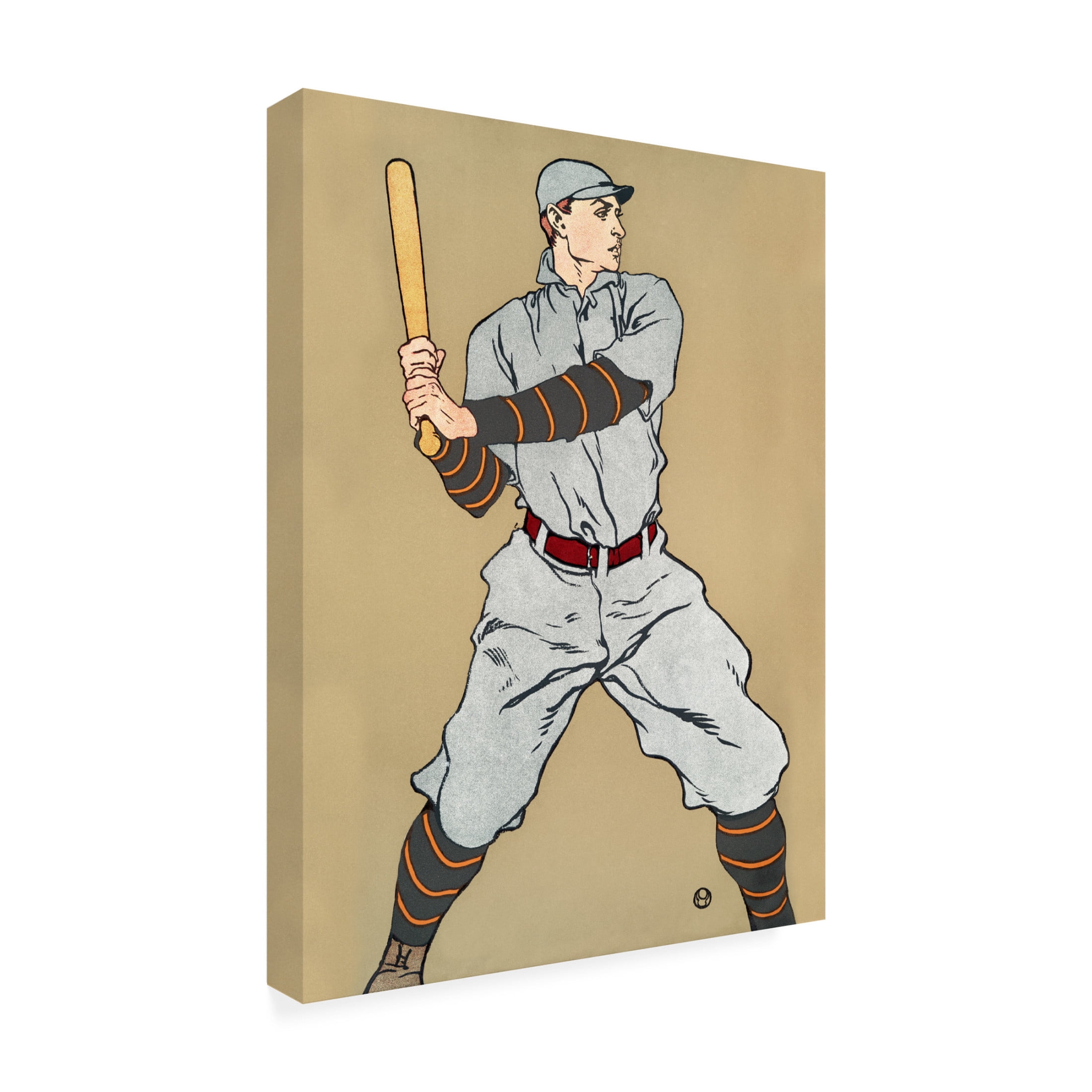 Trademark Fine Art Edward Penfield Penfield Vintage Sports Illustrations IV Canvas Wall Art