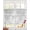 Light Gray White Black, variant on White Dandelion Sheer Curtains 63 Inch Length 2 Panels Set for Living Room/Bedroom, Spring Flowers Botanical Vintage Black Kitchen Curtains Grommet Semi-Sheer Curtains Window Treatments 42"x63"x2