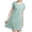 Green, variant on Naittoop Bulit-in-Bra Nightgowns for Women Loose Crew Neck Sleepshirt Short Sleeve Comfy Pullover Pajamas Nightdress