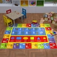 thumbnail image 3 of KC Cubs Playtime Collection ABC Alphabet, Numbers and Shapes Educational Learning & Game Area Rug Carpet for Kids and Children Bedrooms and Playroom, 3 of 9