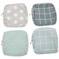thumbnail image 1 of GOOHOCHY 4 bolsas para guardar compresas menstruales y toallas sanitarias, adorables porta tampones., 1 of 8