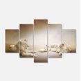 thumbnail image 2 of Design Art - White Lion Family, 2 of 3