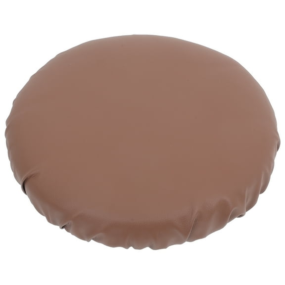 Hemoton Bar Stool Cover Waterproof Round Seat Cushion Cover Stretch Barstool Slipcovers Swivel Seat Chair Covers Non Slip Bottom For Bar, Kitchen, Dining Room Stool Diameter 34-35cm