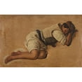 thumbnail image 3 of Franz Ludwig Catel 18x13 Black Modern Framed Museum Art Print Titled - Sleeping Boy (Approx. 1830-1850), 3 of 5