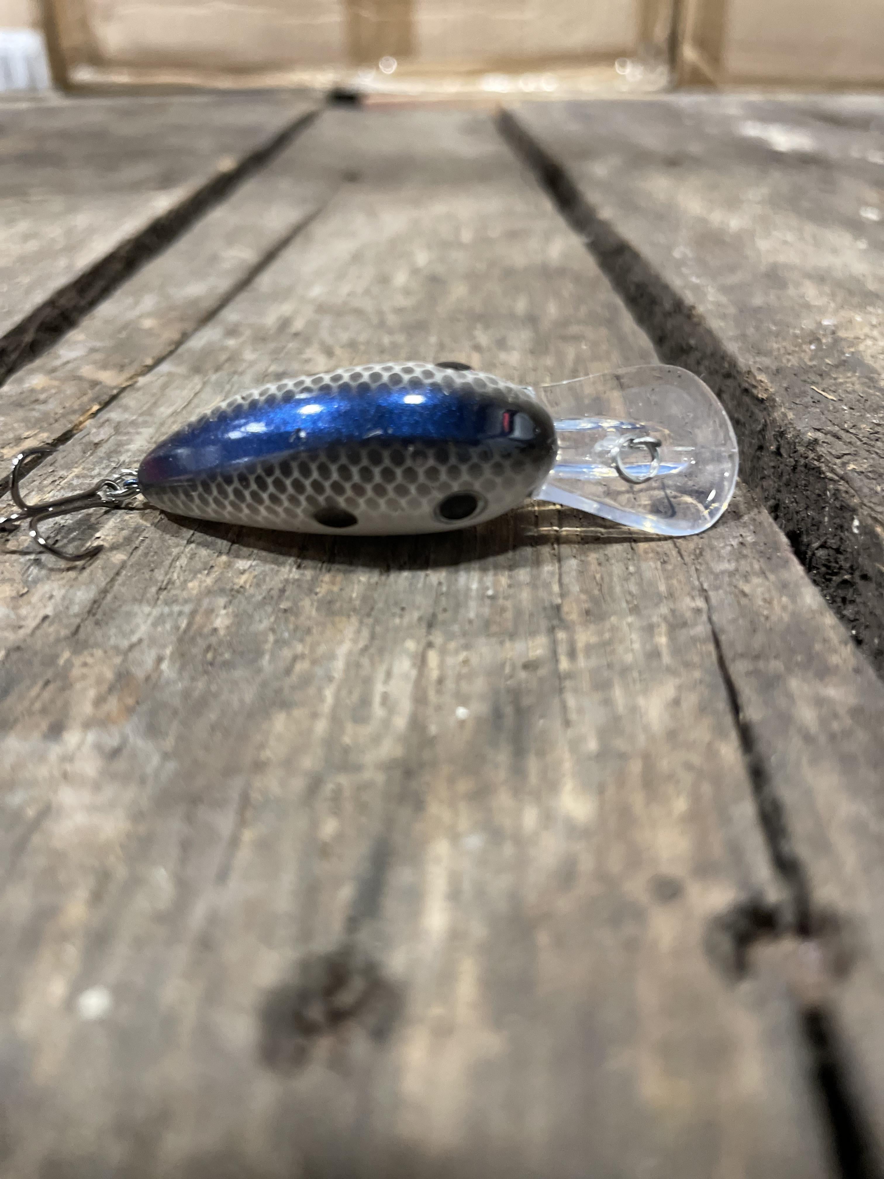 (2 pack) Arkie Lures 220 Series Crankbait Fishing Lure, Blue Shad