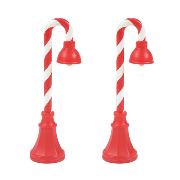 Department 56 Sweet Evening Glow St Lgt S/2 Village Accessory 3.5in H