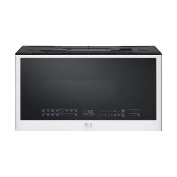 LG Studio MHES1738N 1.7 Cu. Ft. Essence White Over-the-Range Convection Microwave Oven