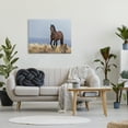 thumbnail image 2 of Stupell Industries Equestrian Horse in Wild Countryside Soft Blue Sky, 30 x 40, Designed by Larry McFerrin, 2 of 6