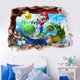 thumbnail image 1 of 70*50cm Super Mario Bros. Adhesivo de pared Adhesivos de pared extraíbles para habitación de niños Dormitorio Sala de estar Guardería Decoración del hogar Decoración de dibujos animados Arte mural de, 1 of 3