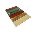 thumbnail image 3 of Multicolored Tribal Stripes 4X6 Indo-Gabbeh Oriental Rug, 3 of 11